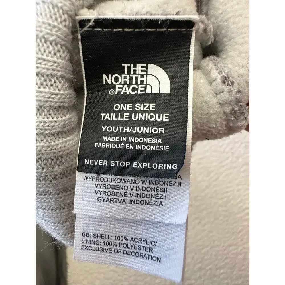The North Face Youth Chevron Pom Beanie One Size